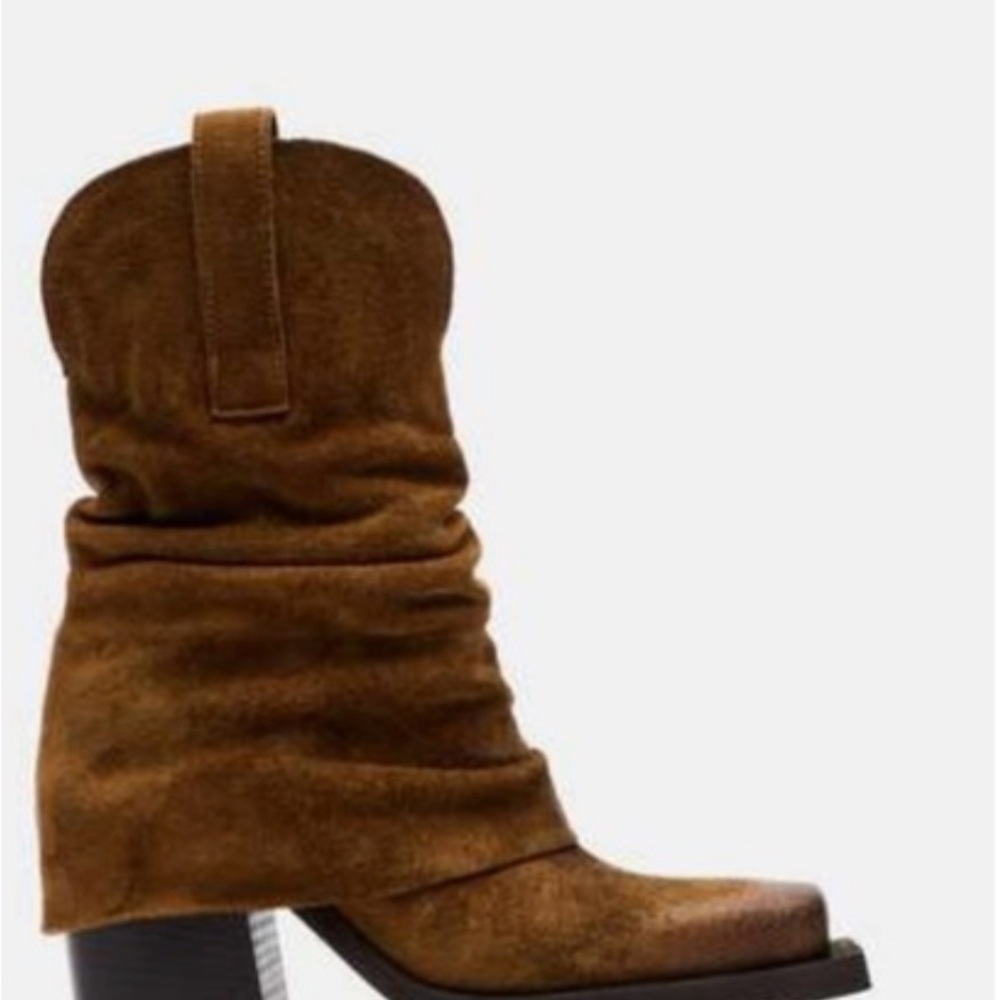 Steve Madden Tan Heeled Boots